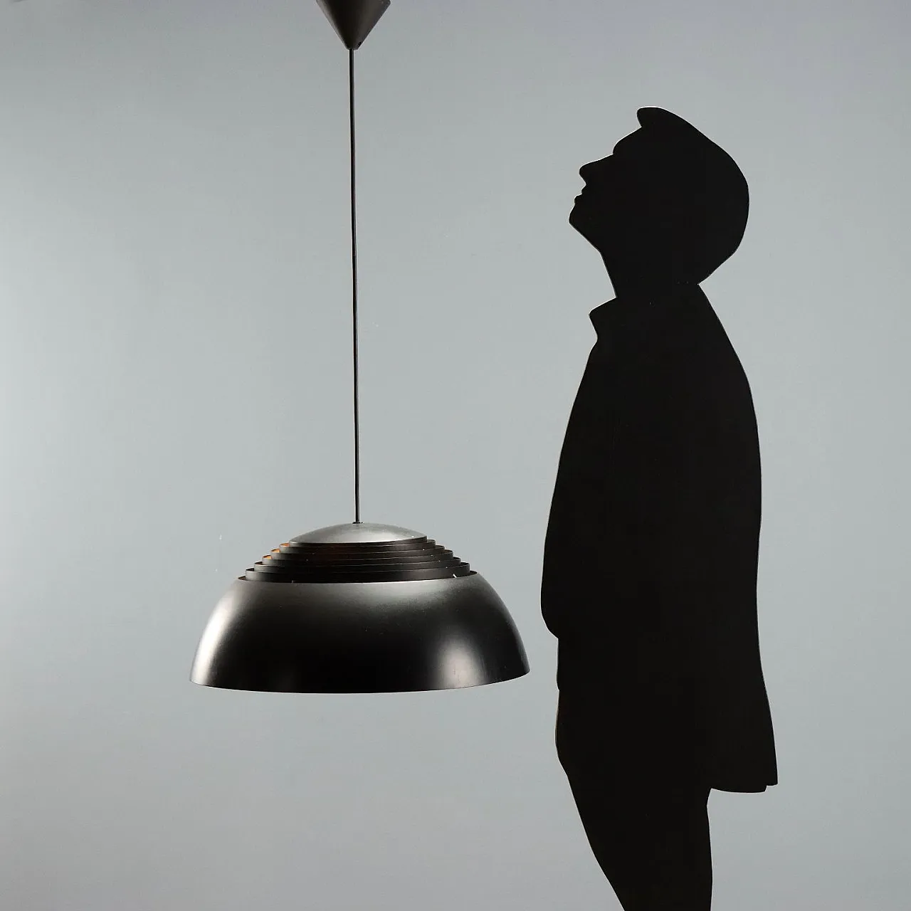 Lampada AJ-Pendel di Arne Jacobsen per Louis Poulsen, anni '60 2