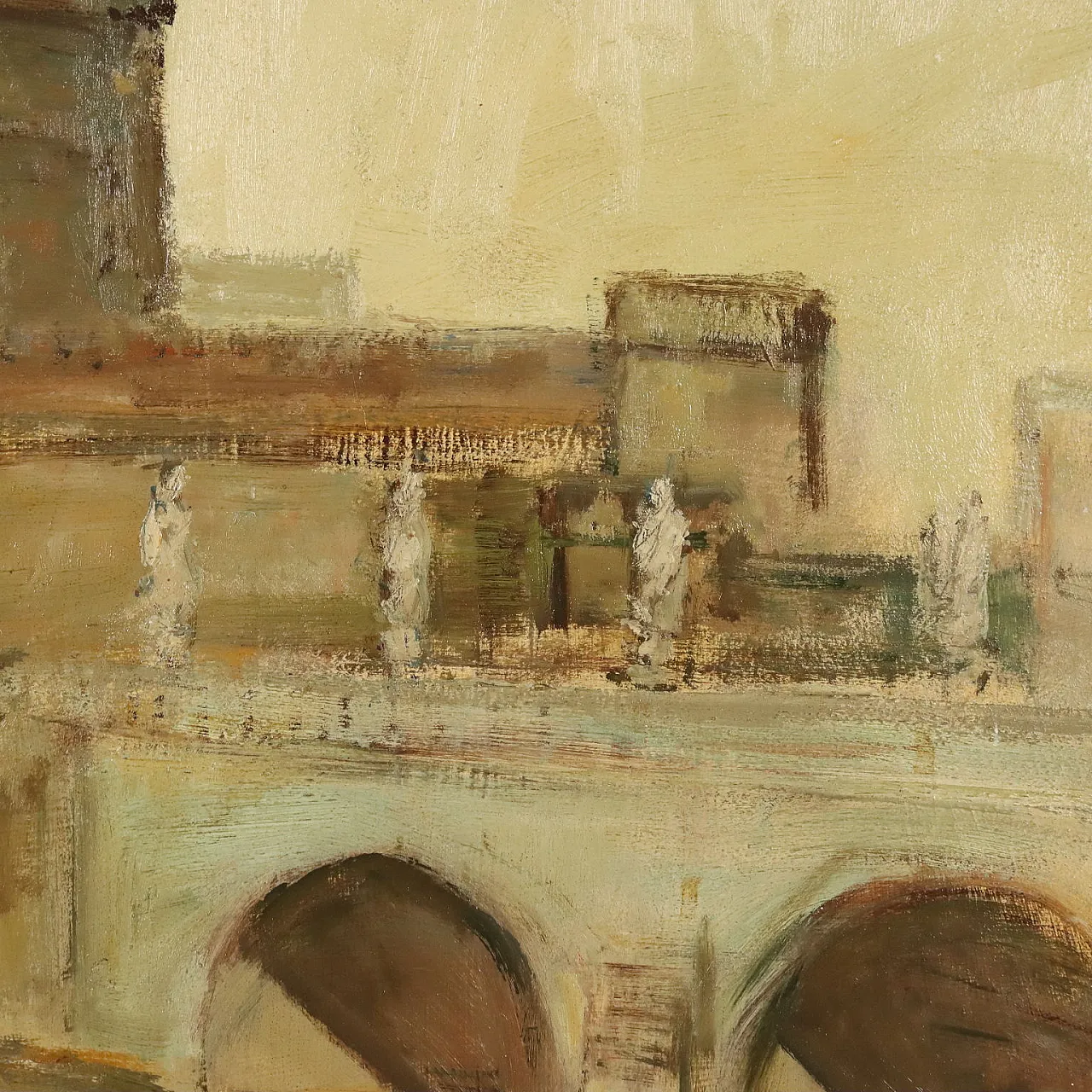 Leonardo Stroppa, oil on masonite, 20th century 4