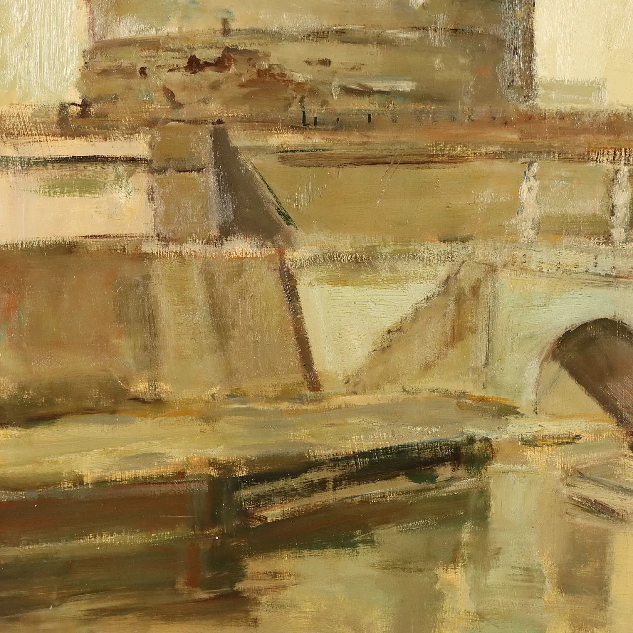Leonardo Stroppa, oil on masonite, 20th century 5