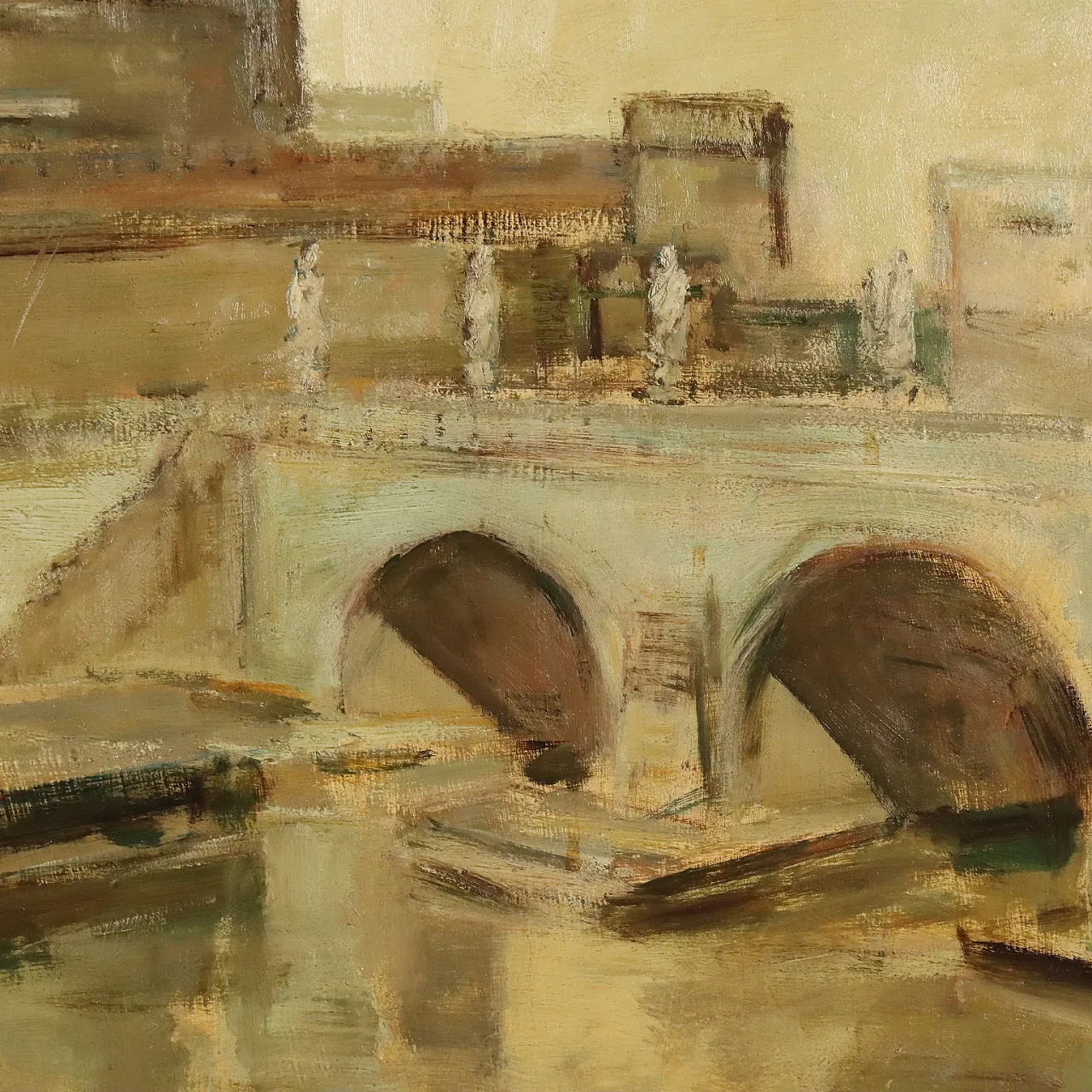 Leonardo Stroppa, oil on masonite, 20th century 6