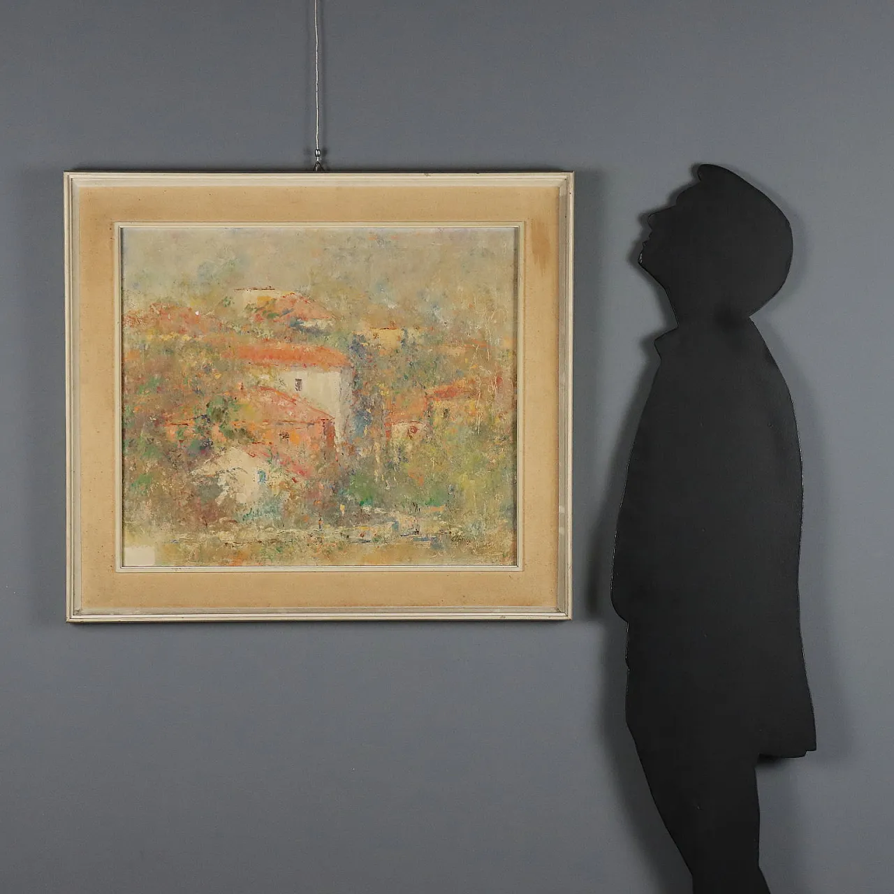 Painting by Giorgio Ciacci, oil on canvas, 1970s 2