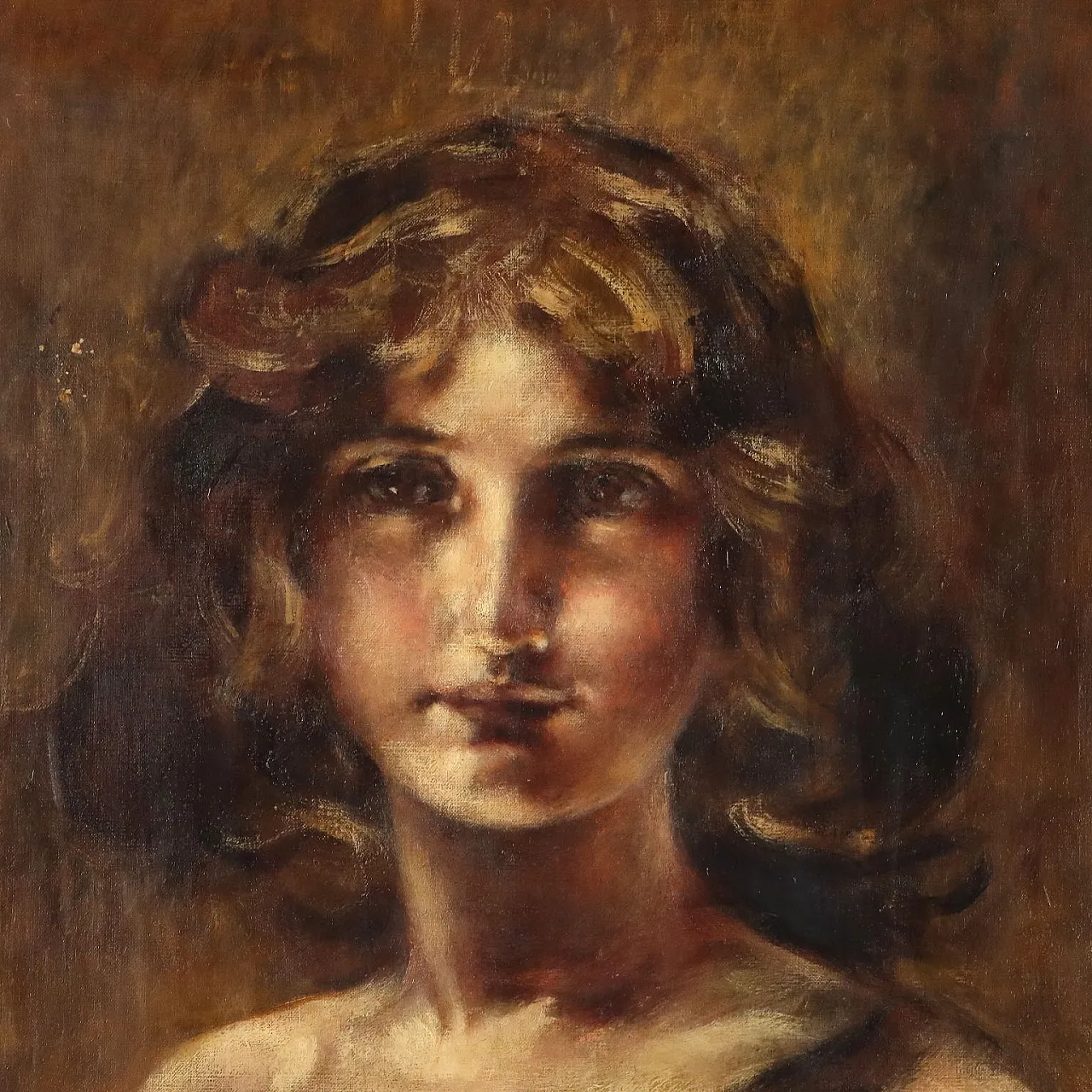 Painting by Luigi Conconi, oil on canvas, 19th century 4