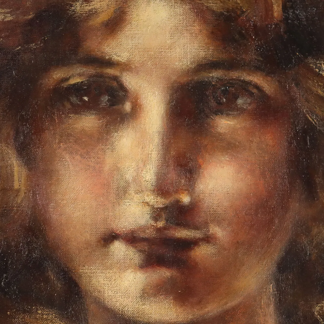 Painting by Luigi Conconi, oil on canvas, 19th century 5