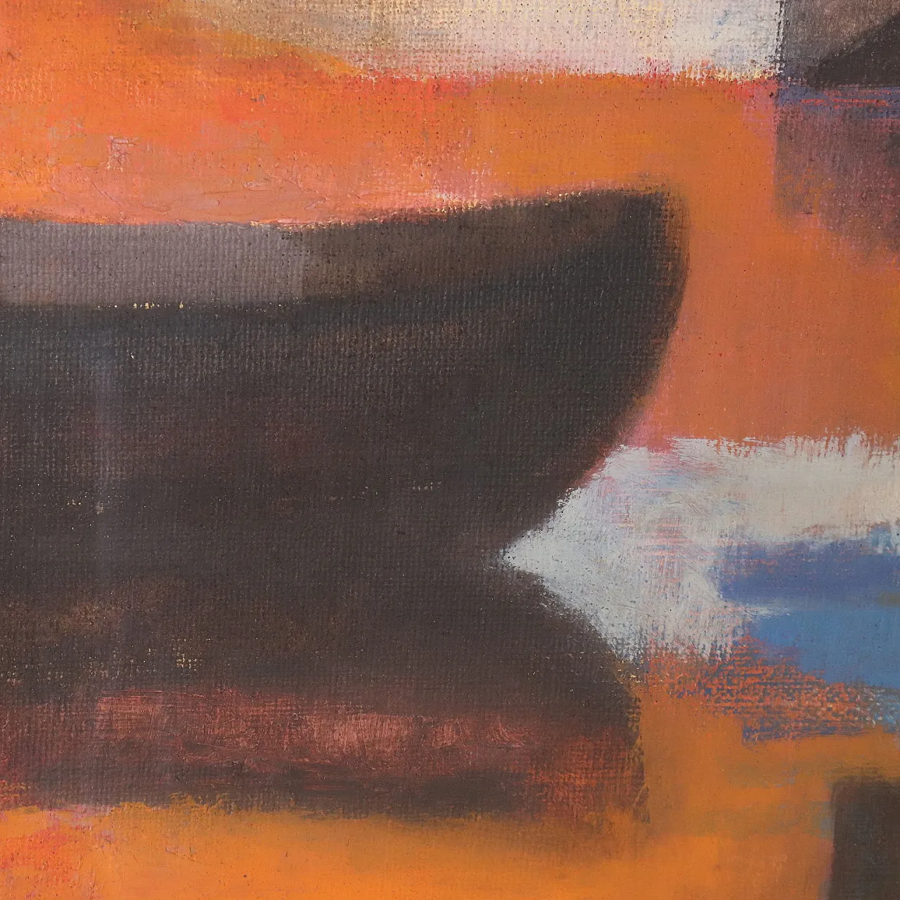 Painting by Attilio Rossi, oil on canvas, 20th century 4