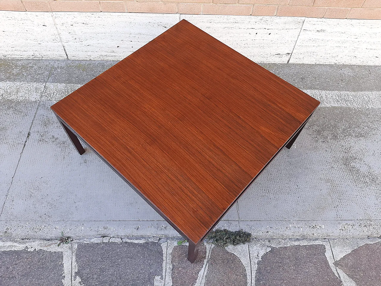 Rosewood Coffee Table Ico Parisi Style, 1960s 2
