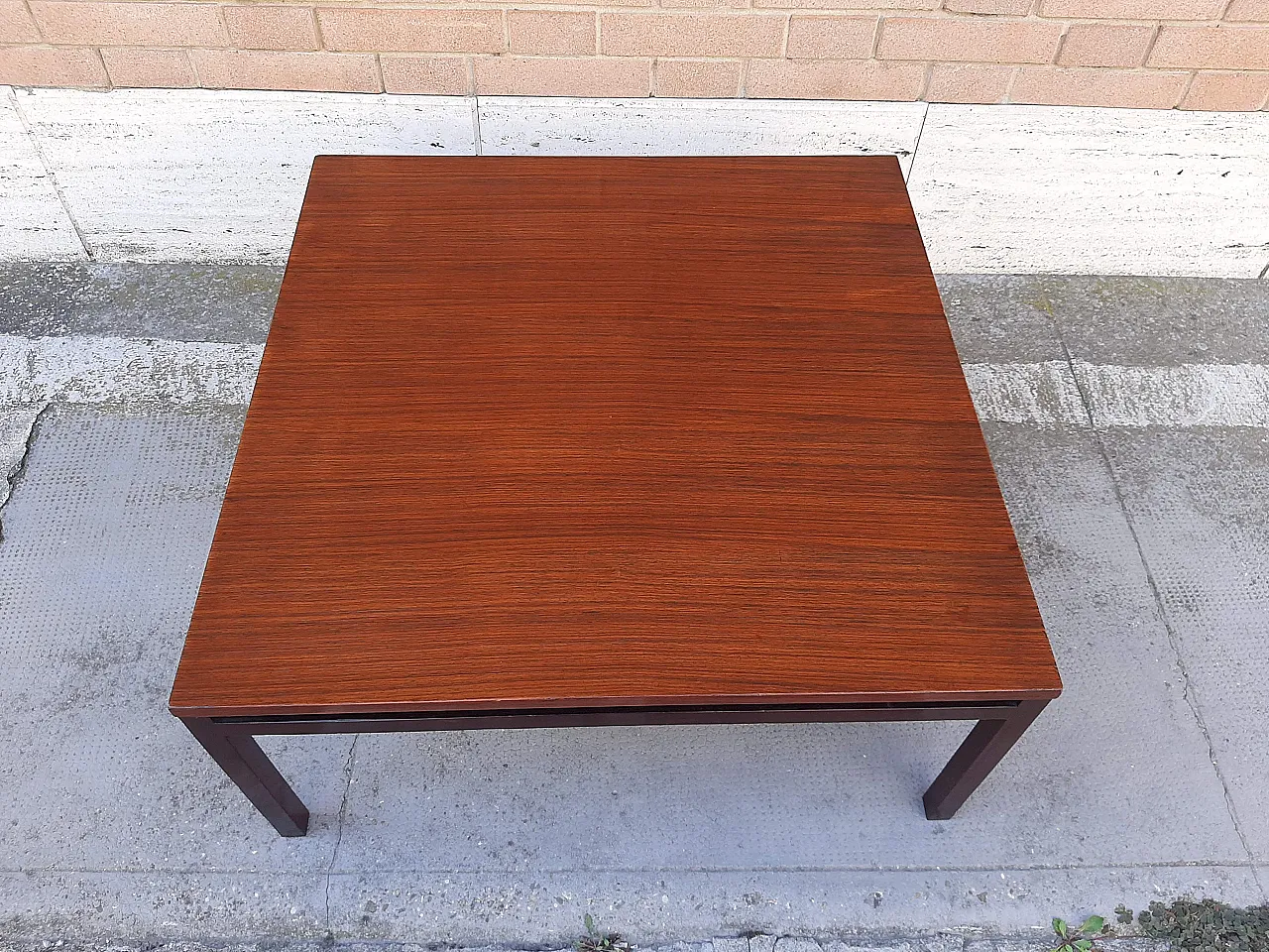 Rosewood Coffee Table Ico Parisi Style, 1960s 4