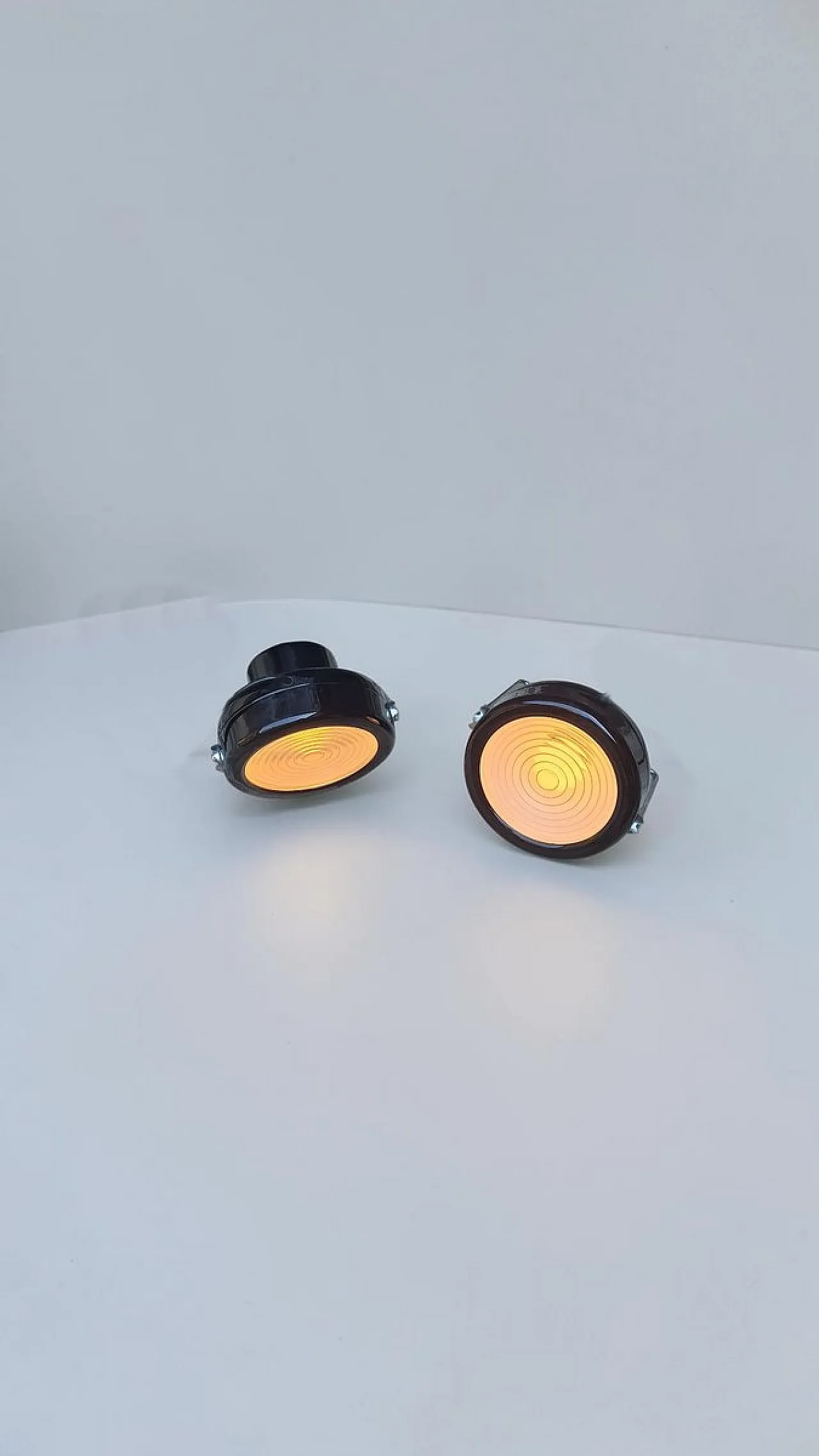 Pair of Sciuko Lamps by A. & P.G. Castiglioni for Flos, 1960s 7