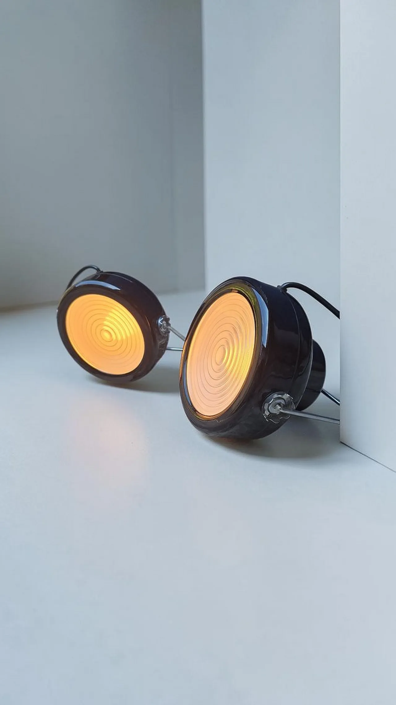 Pair of Sciuko Lamps by A. & P.G. Castiglioni for Flos, 1960s 8
