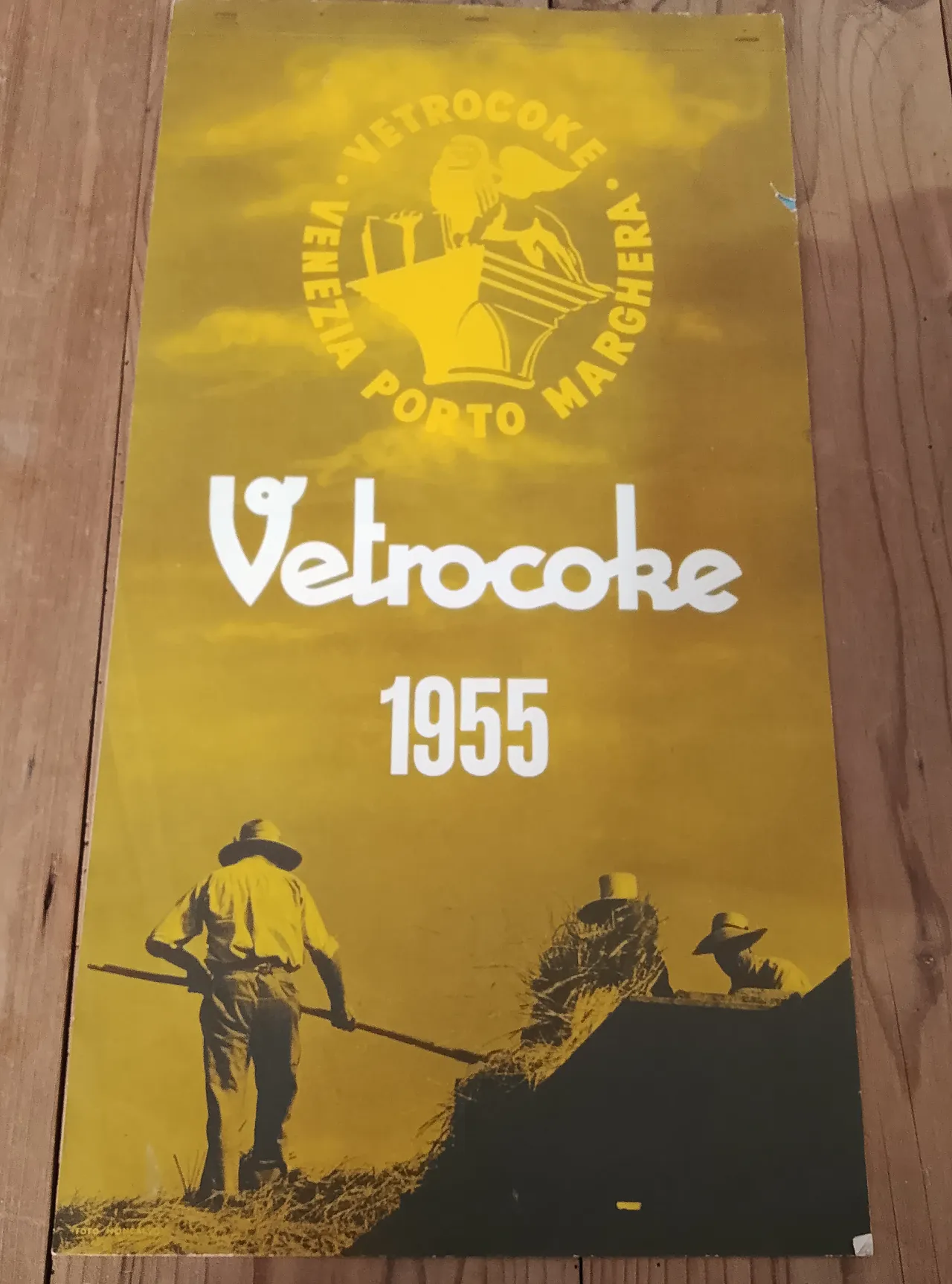 Vetrocoke Venice Porto Marghera 1955 Calendar 1