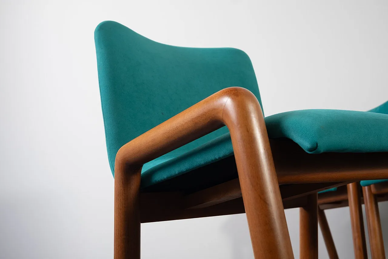 4 Dilos chairs by Guido Faleschini, 1970s 8