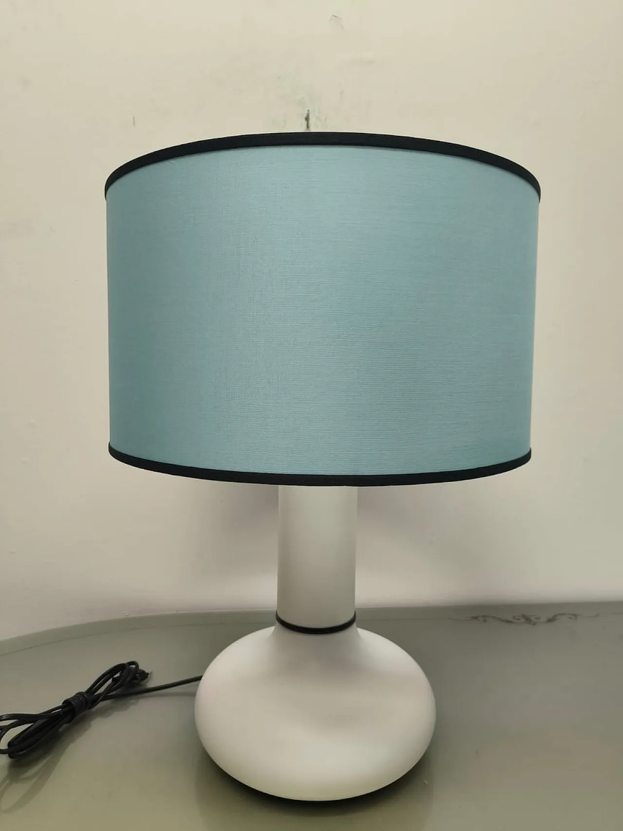 Blue table light, 1970s 1