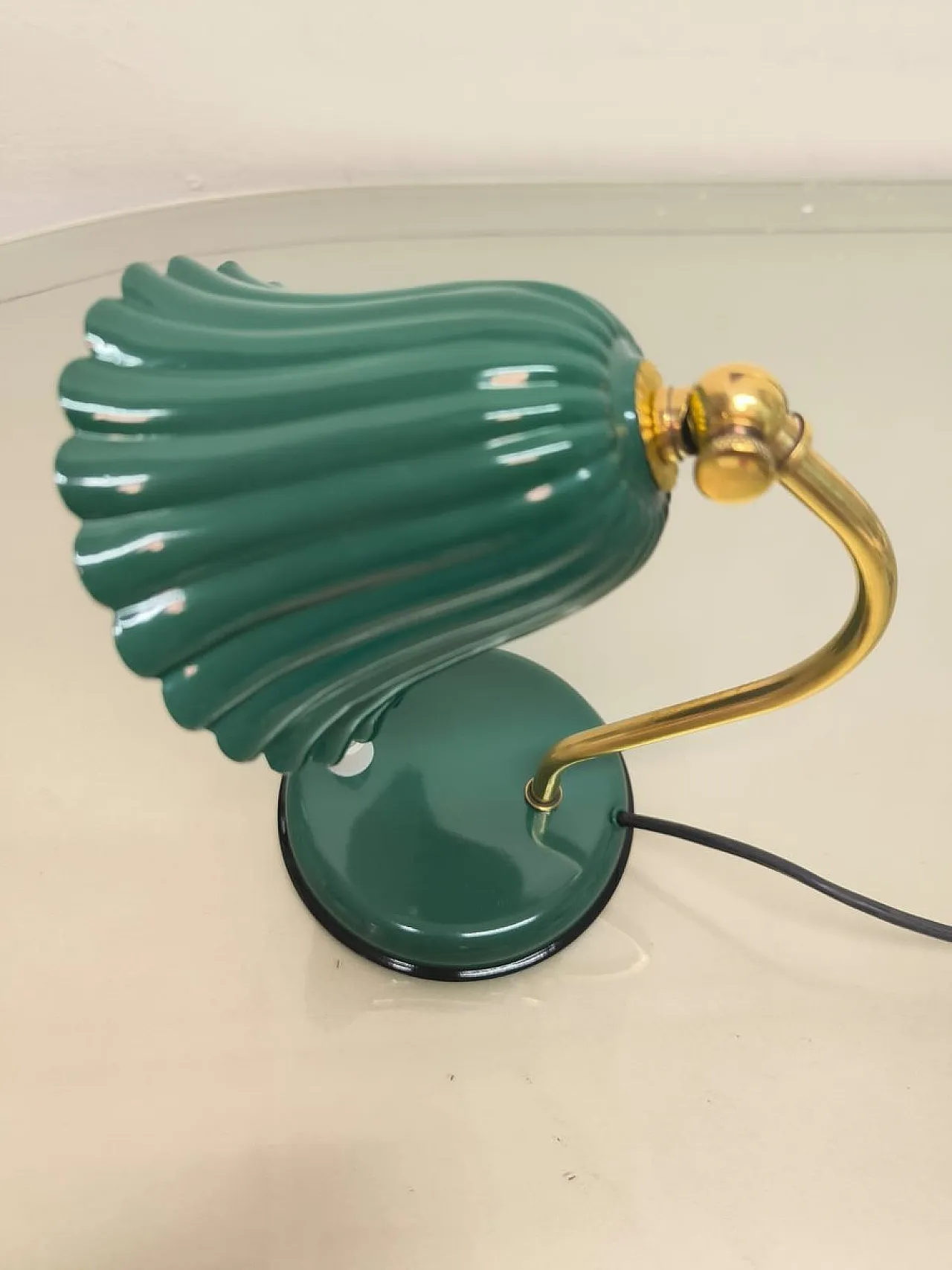 Lampada da tavolo con cupola regolabile, anni '50 8