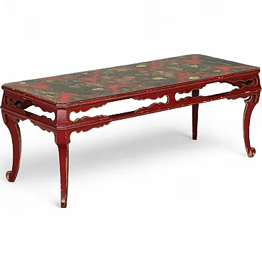 Chinoiserie style center table, 19th century