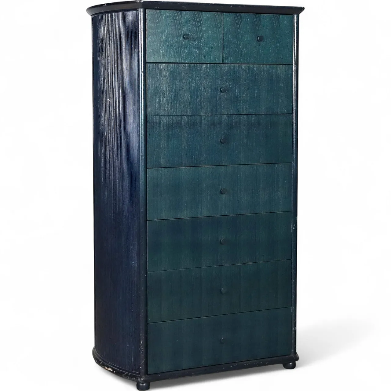 Roberti rattan chest of drawers with 8 drawers, 1980s 9
