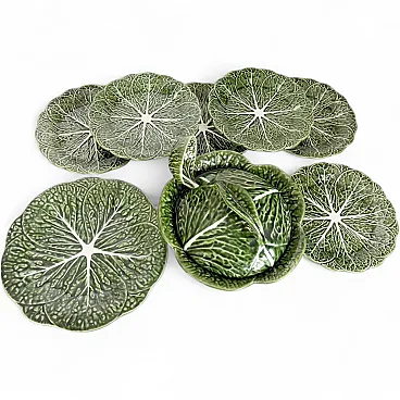 Cabbage-shaped soup tureen set, 1970s