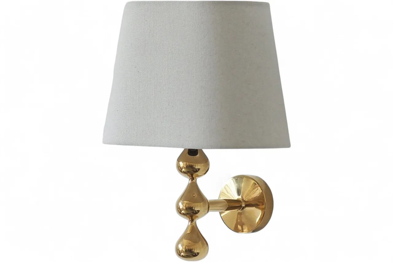 Teardrop wall lamp by Hugo Asmussen, 1970s 5