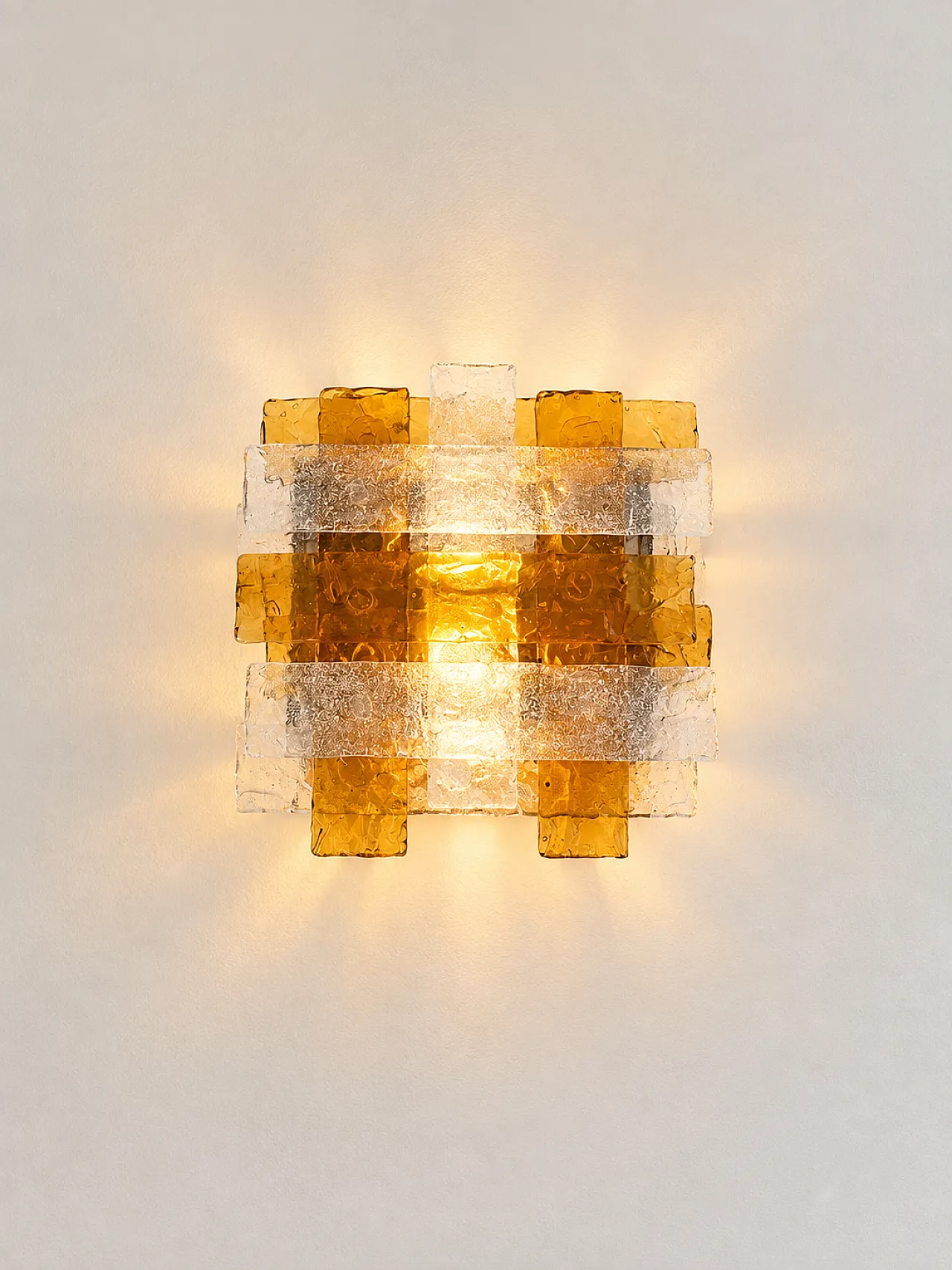 Albano Poli, pair of wall lamps by Poliarte, 1970s 3