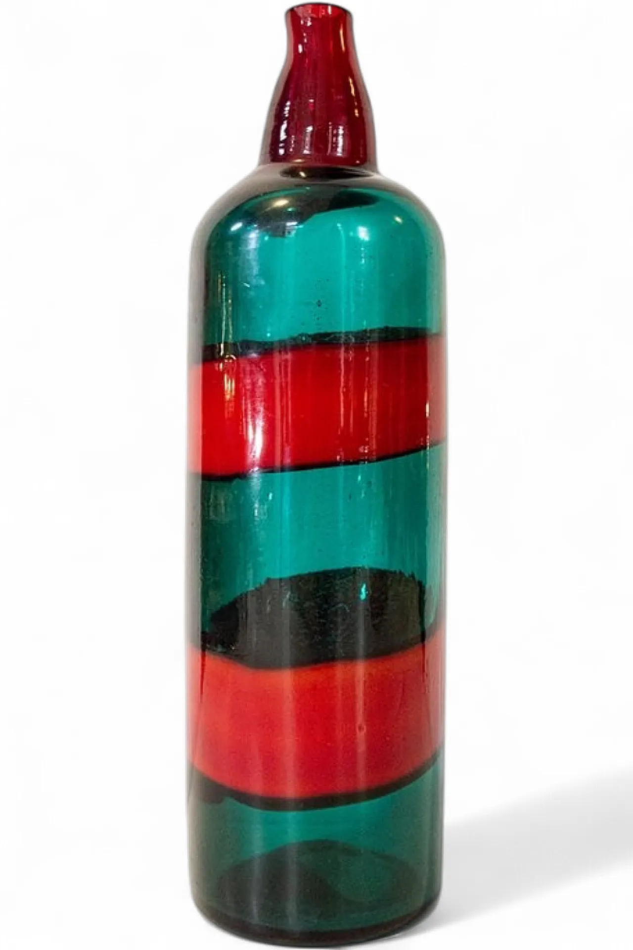 Fulvio Bianconi vase, Venini Murano, 1950s 6