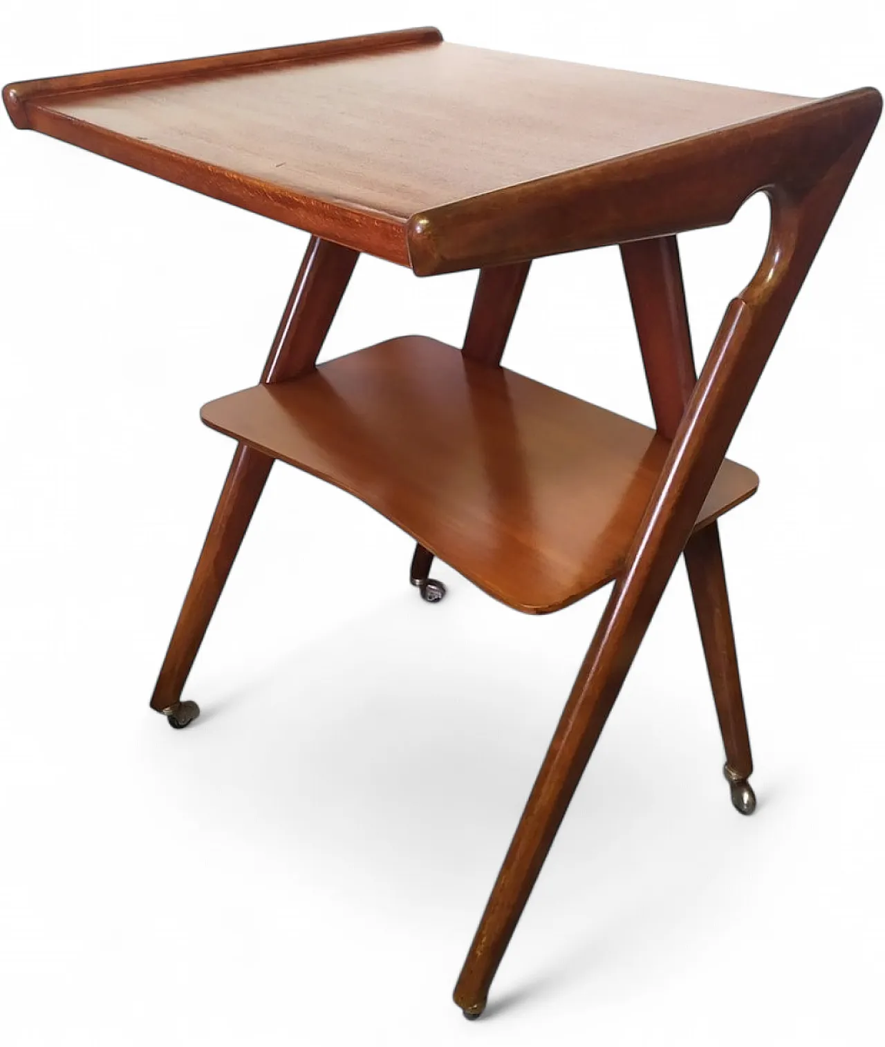 TV Stand on wheels by De Baggis, 1950s 9