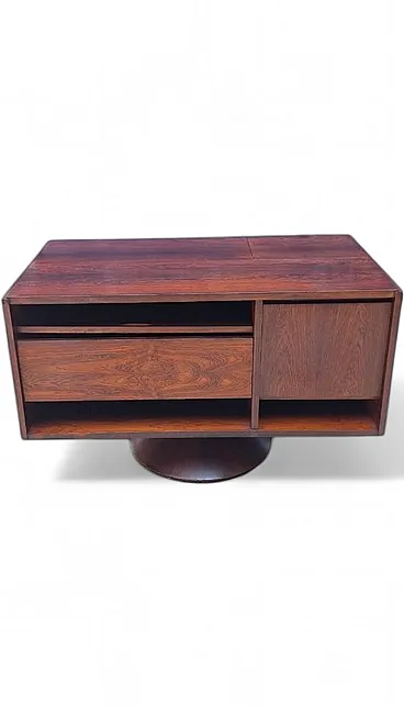 Revolving bar cabinet by Gianfranco Frattini for Bernini, 1960s