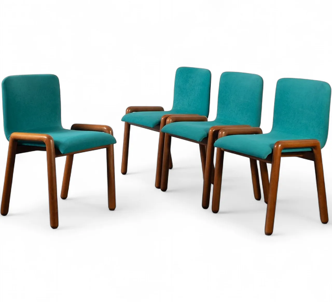 4 Dilos chairs by Guido Faleschini, 1970s 10