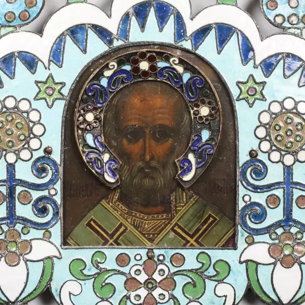 Icona di San Nicola Taumaturgo, inizio '900 4