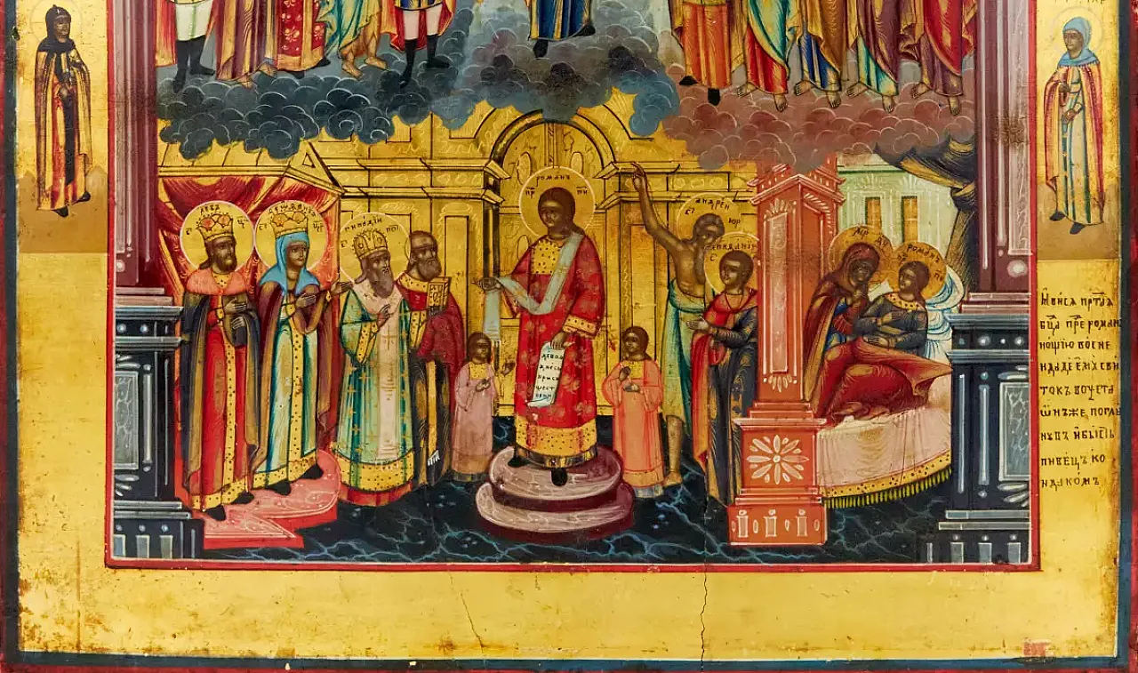 Icona dell'intercessione della Madre di Dio, '800 3