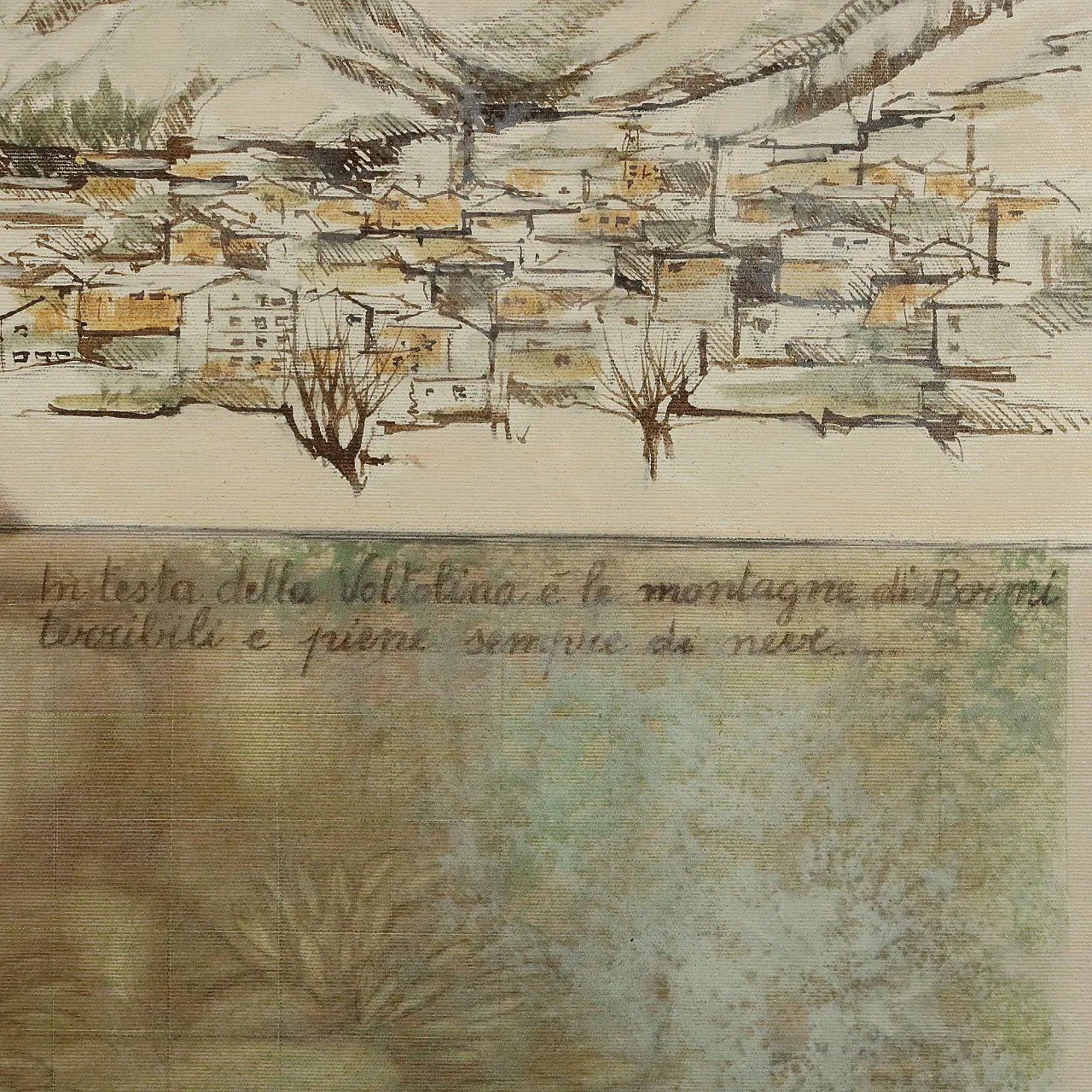 Painting by Nevio Bedeschi, oil on canvas, 20th century 7