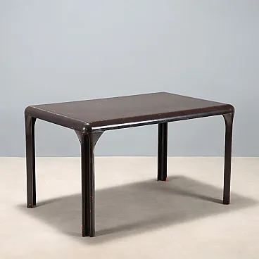 Plastic dining table with rectangular top, 20th century