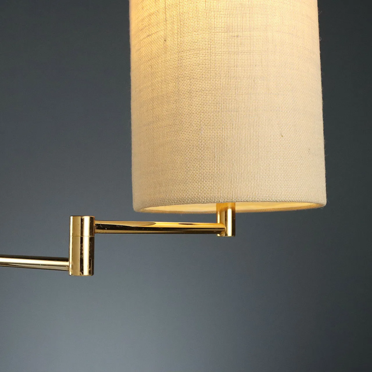 Lamp with articulating arm, 1980s 6