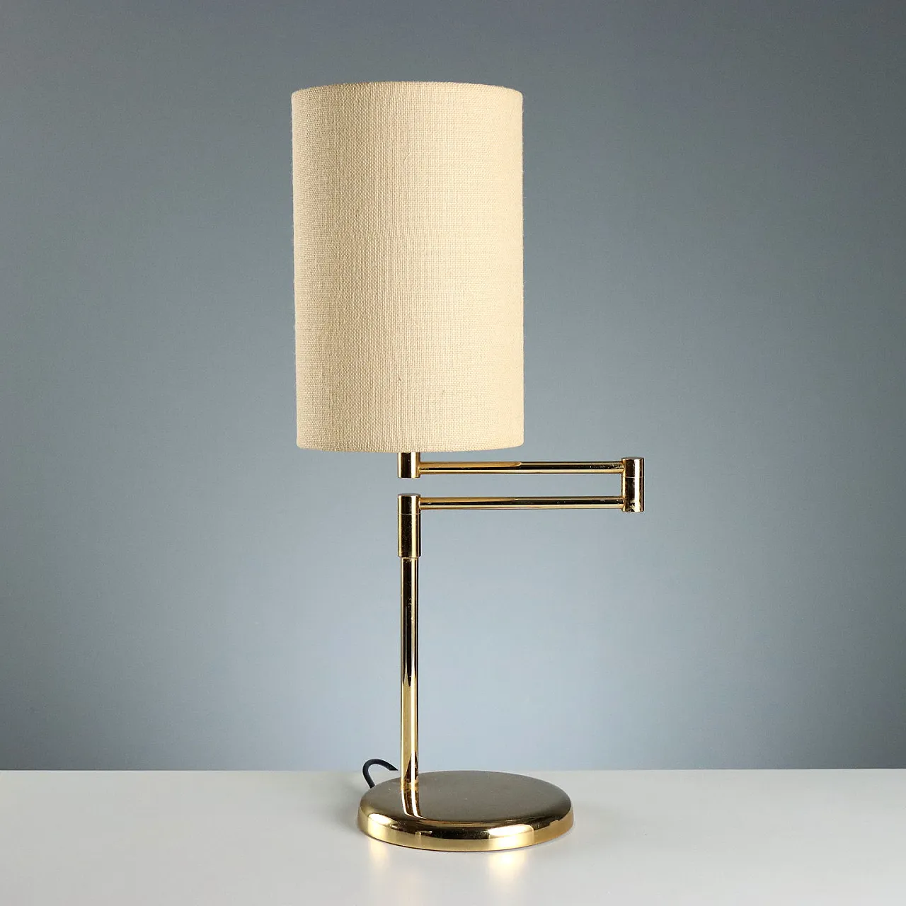Lamp with articulating arm, 1980s 10