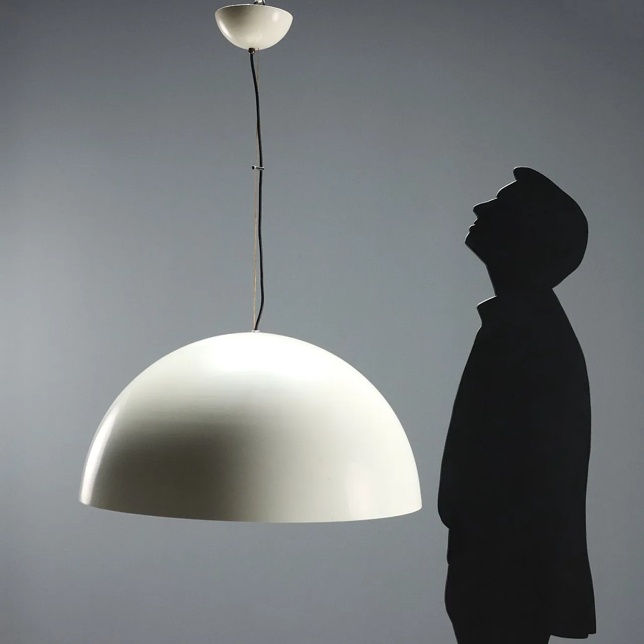 Lampada a sospensione Sonora di Vico Magistretti, anni '70 2