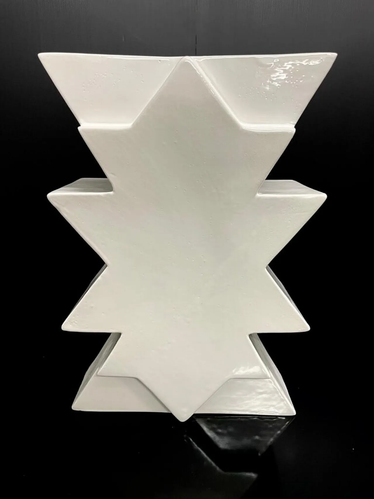 Vaso Ilios in ceramica di Florio Paccagnella, anni '80 6