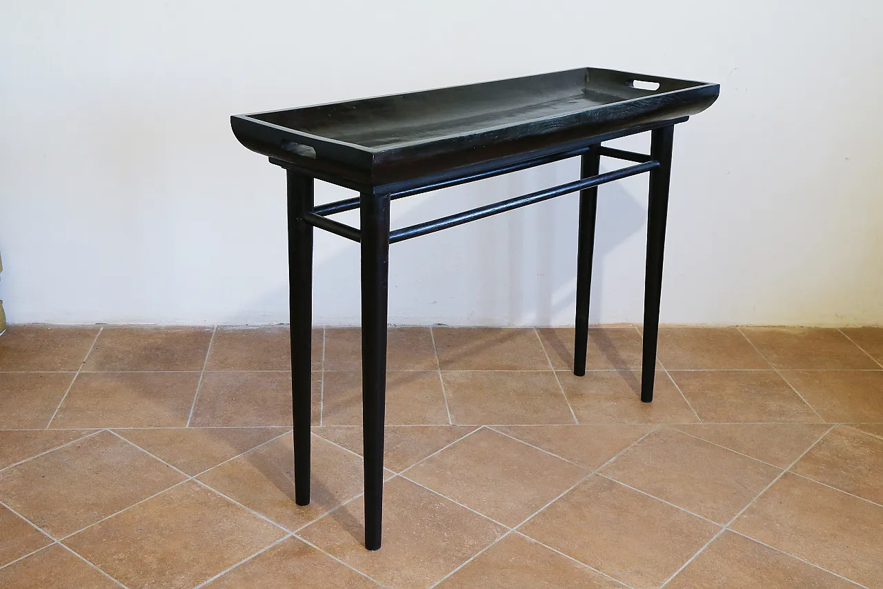 Consolle Vassoio Legno Sandalo Massello Ebanisteria imperiale cinese 7