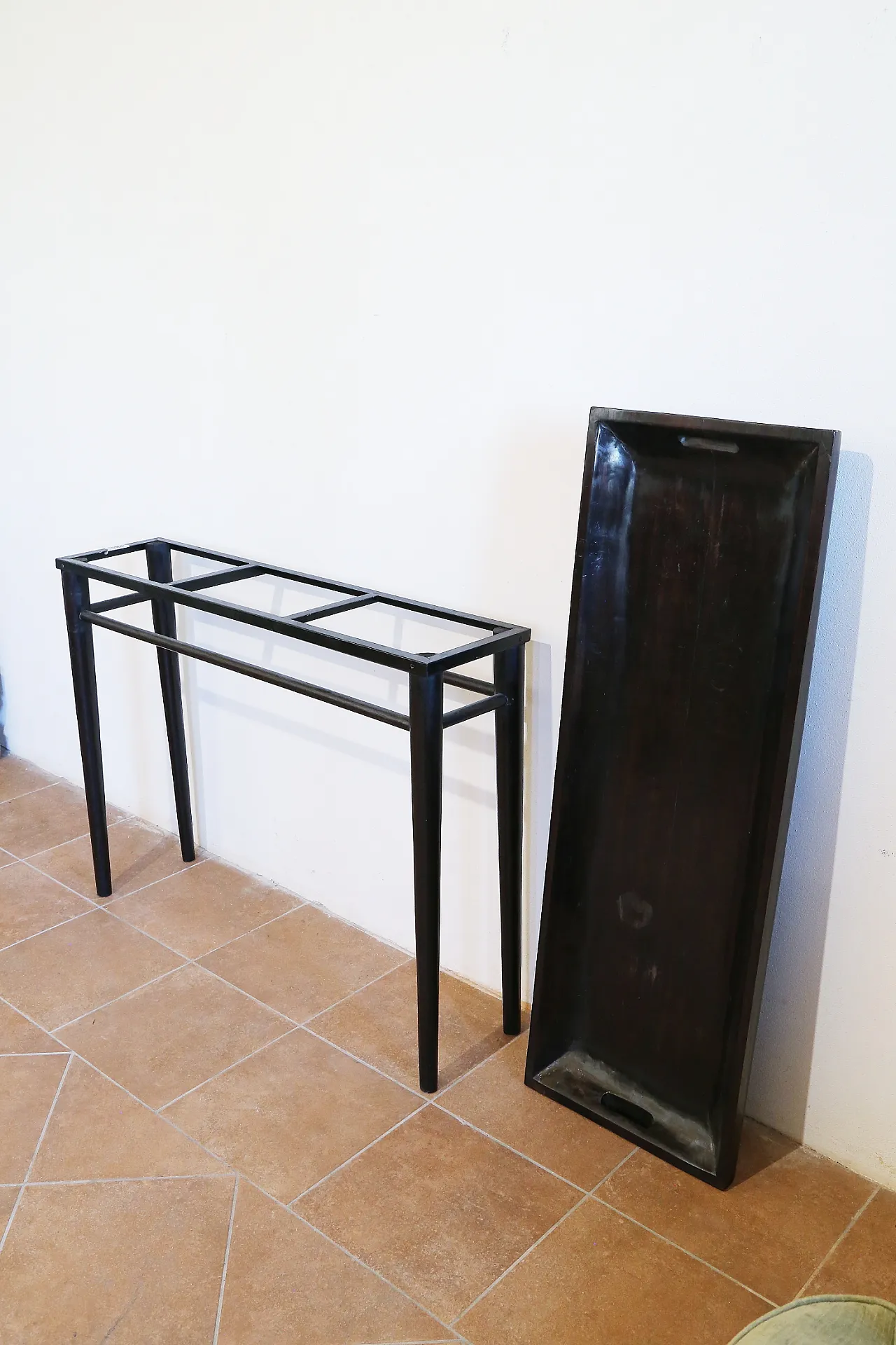 Consolle Vassoio Legno Sandalo Massello Ebanisteria imperiale cinese 18
