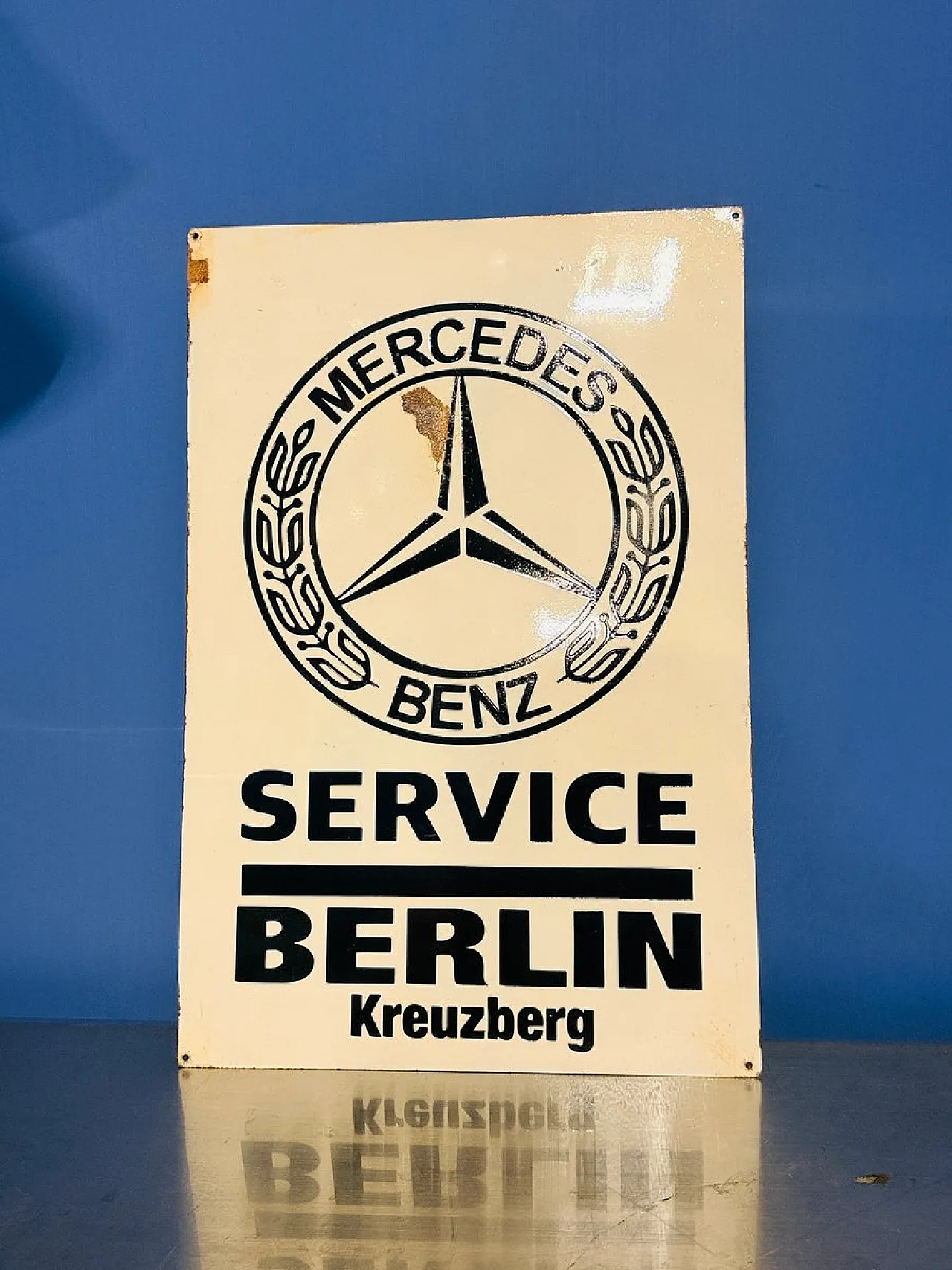 Insegna da officina Mercedes Benz, anni '70 3
