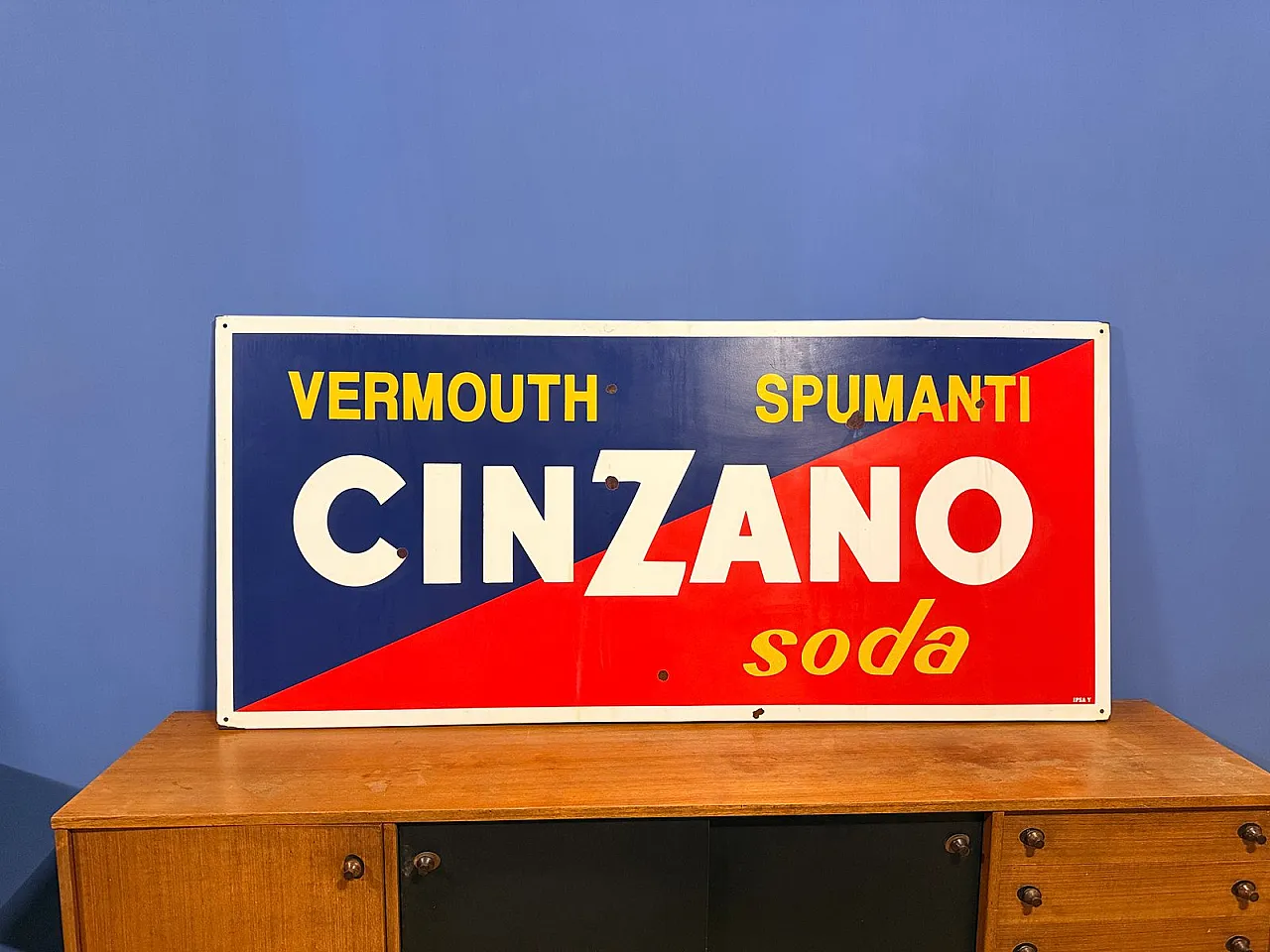 Cinzano advertising sign, 1950 1