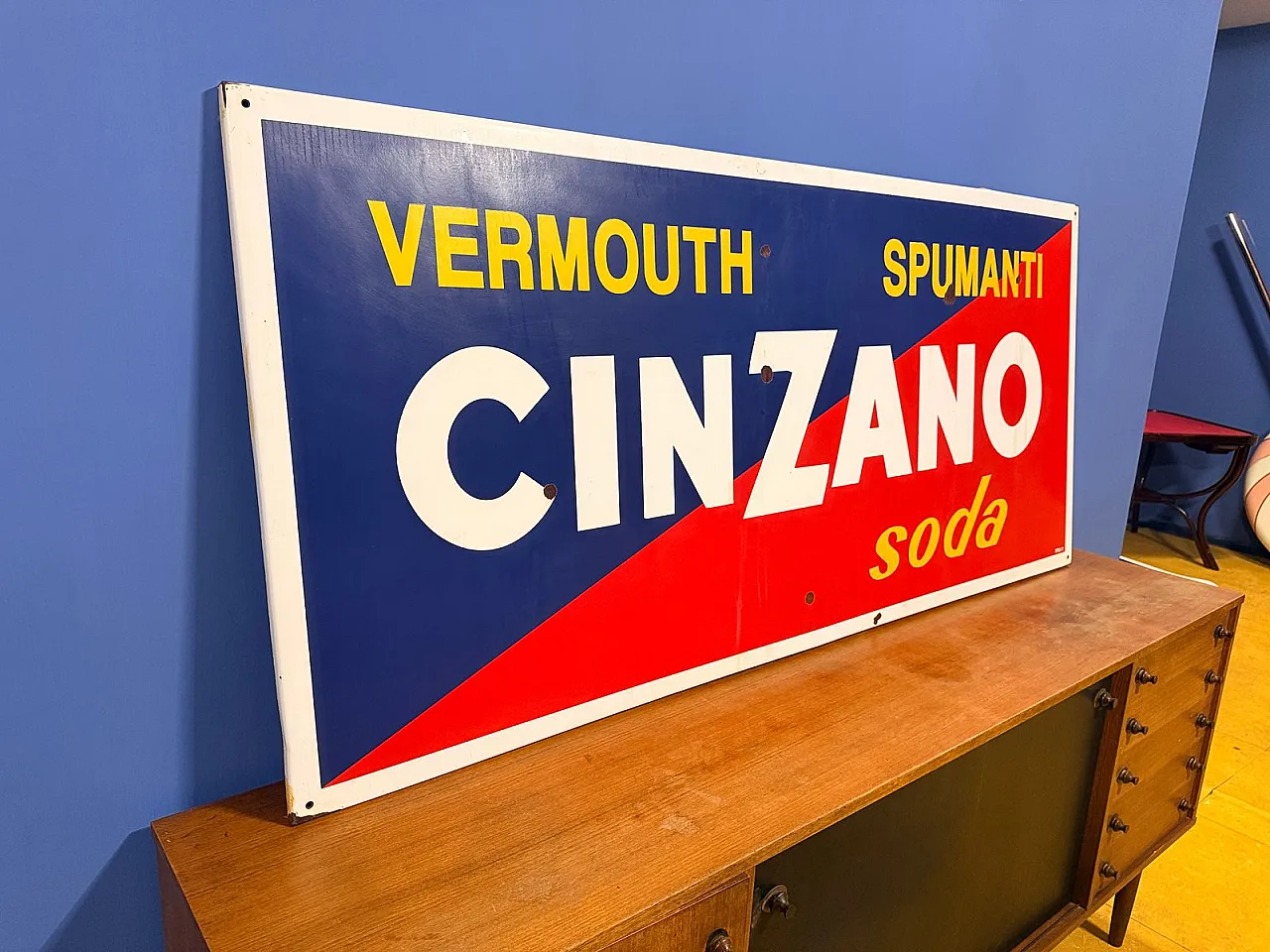 Cinzano advertising sign, 1950 5