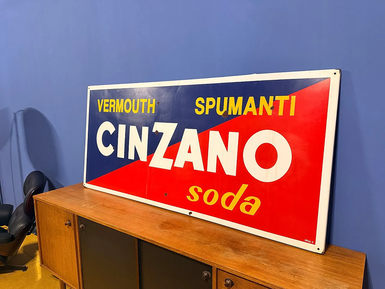 Cinzano advertising sign, 1950 6