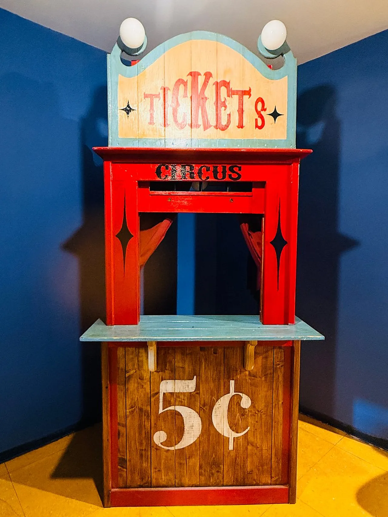 Barnum Circus ticket booth, 1960s 1