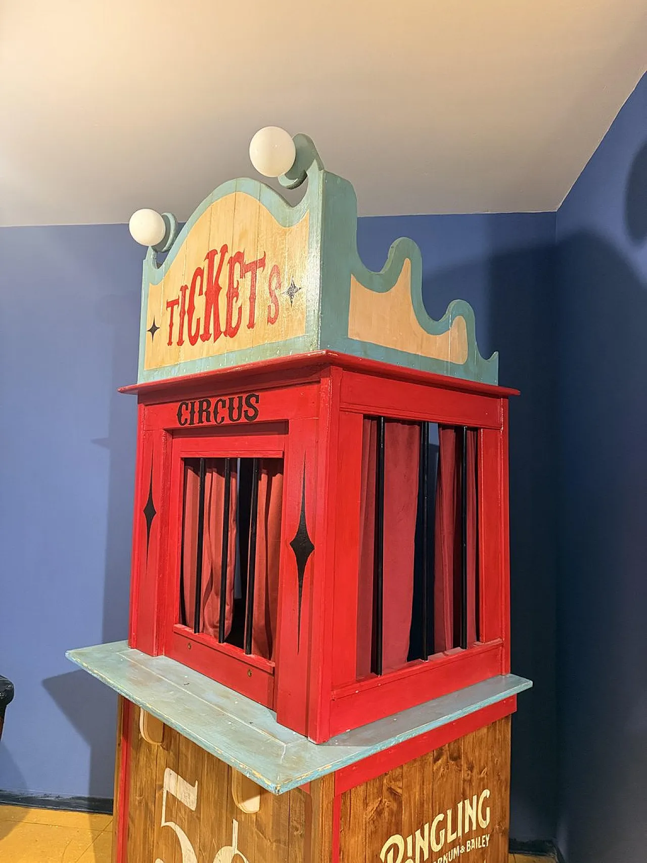 Barnum Circus ticket booth, 1960s 3