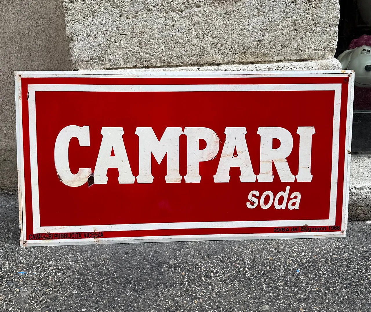 Campari Soda sign, 1960s 1