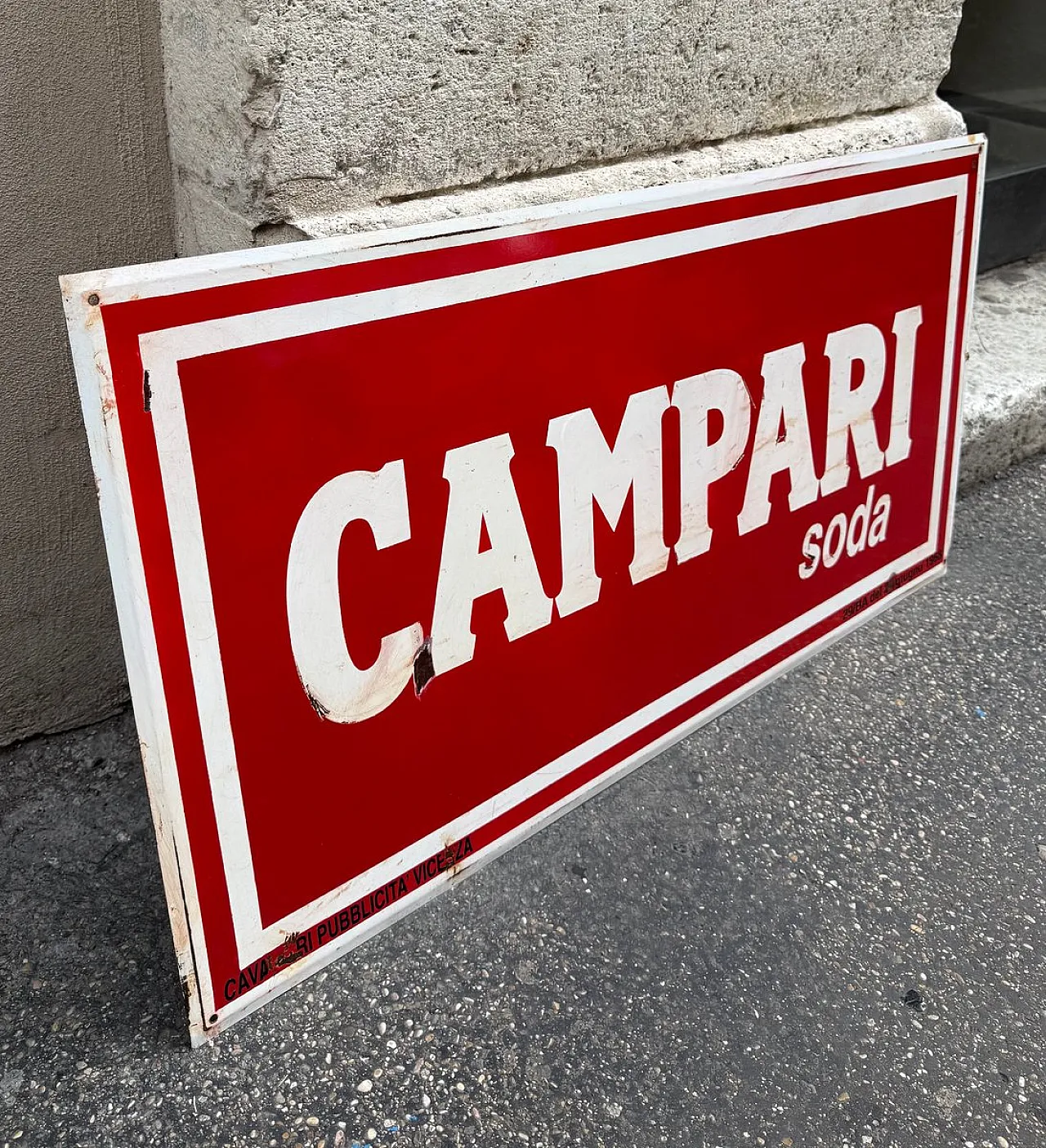 Campari Soda sign, 1960s 6