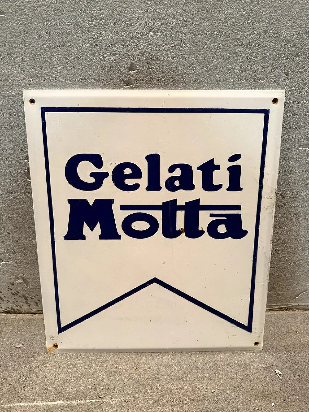 Insegna Motta Ice Cream, anni '70 1
