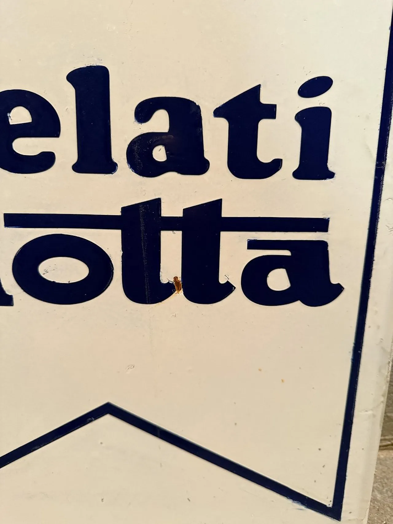 Insegna Motta Ice Cream, anni '70 2