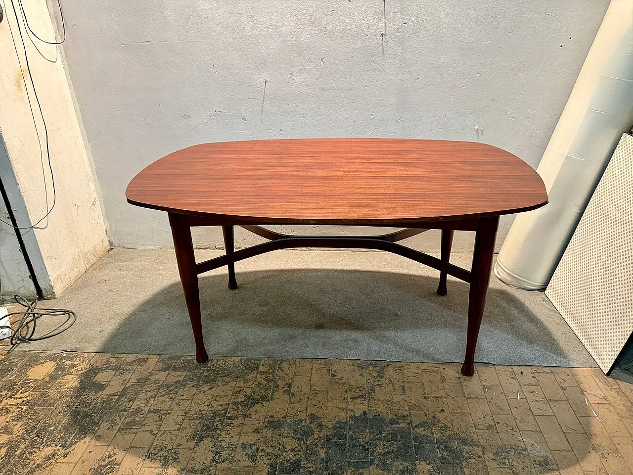 Tavolo in teak, Italia, anni '60 2