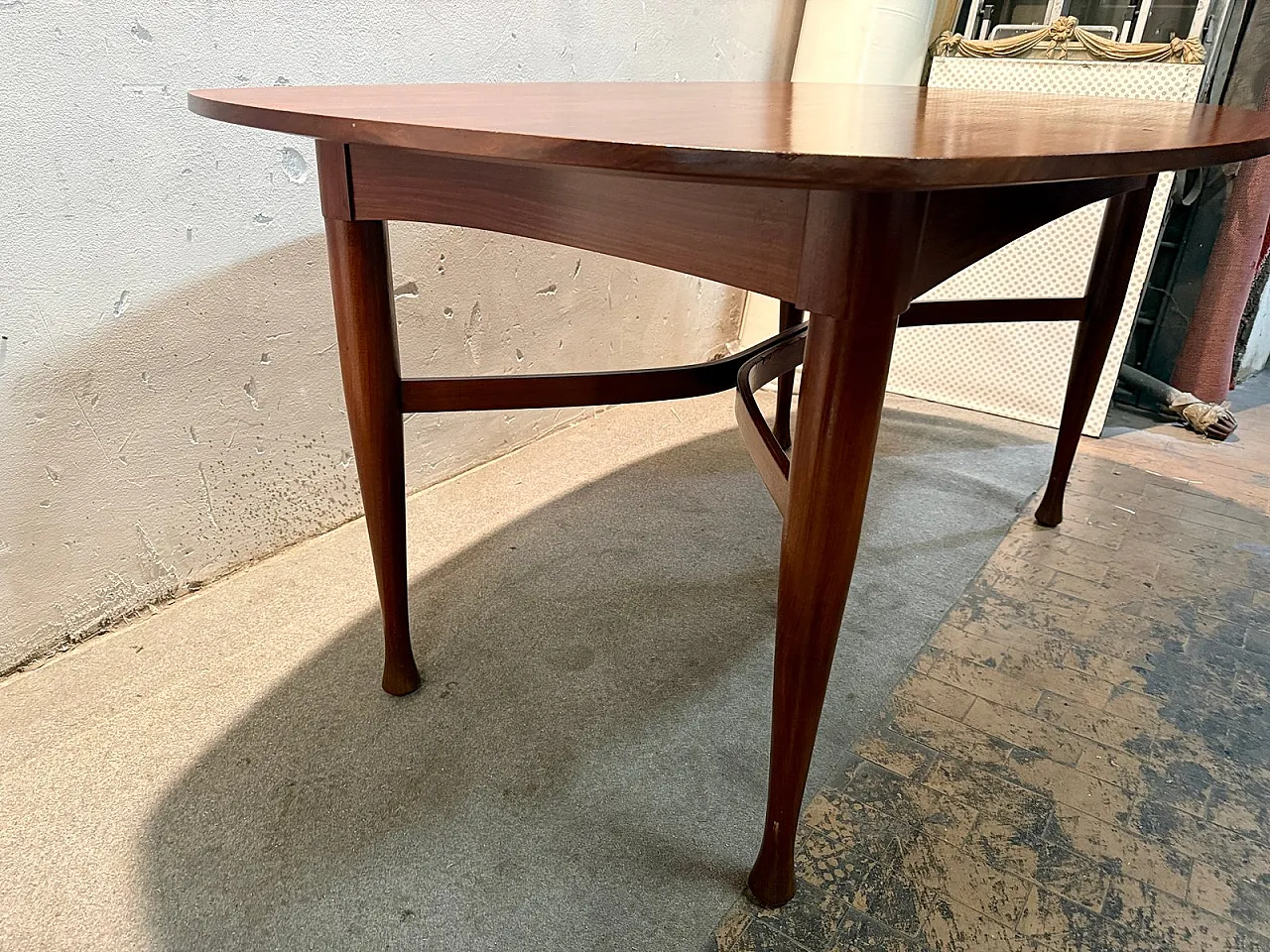 Tavolo in teak, Italia, anni '60 5