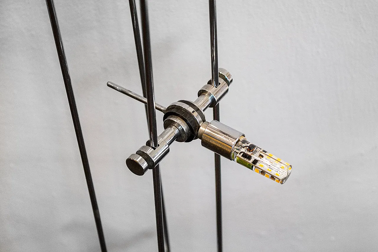 Acrylic glass floor lamp, 1980s 4