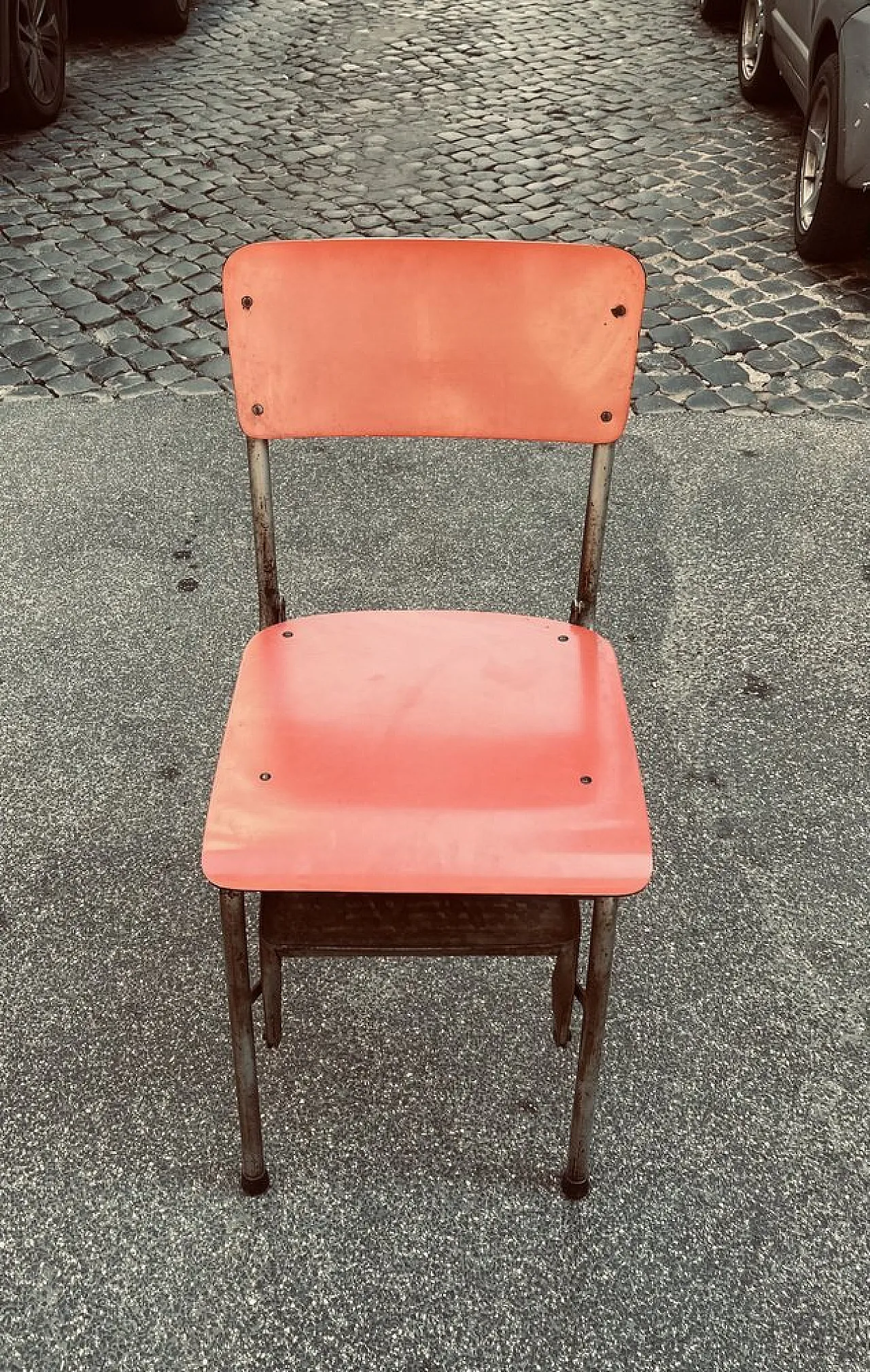 Sedia trasformabile a scala, Italia, anni '50 3