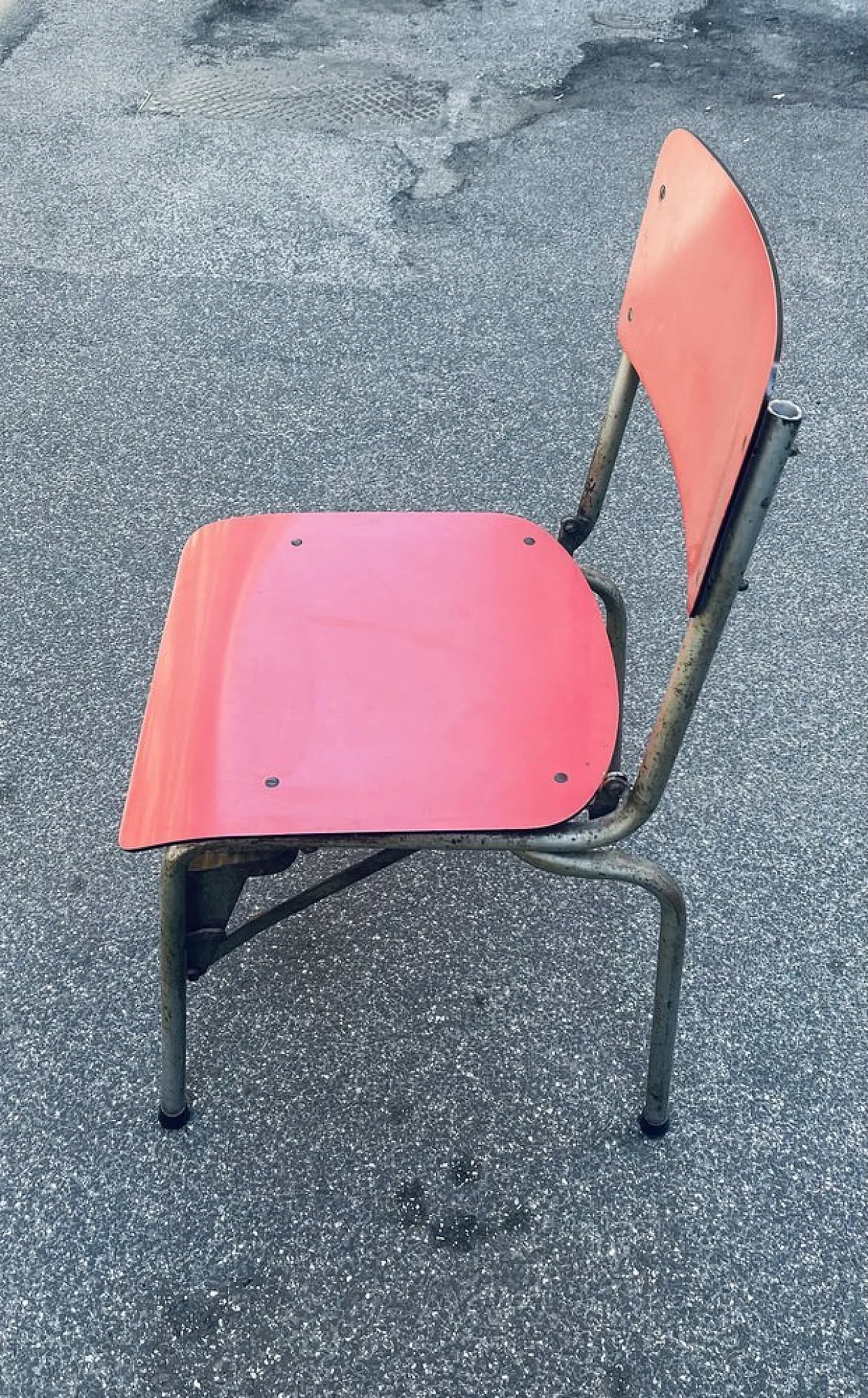 Sedia trasformabile a scala, Italia, anni '50 4